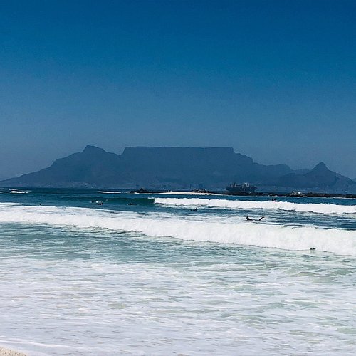 Bloubergstrand beach with Table Mountain view