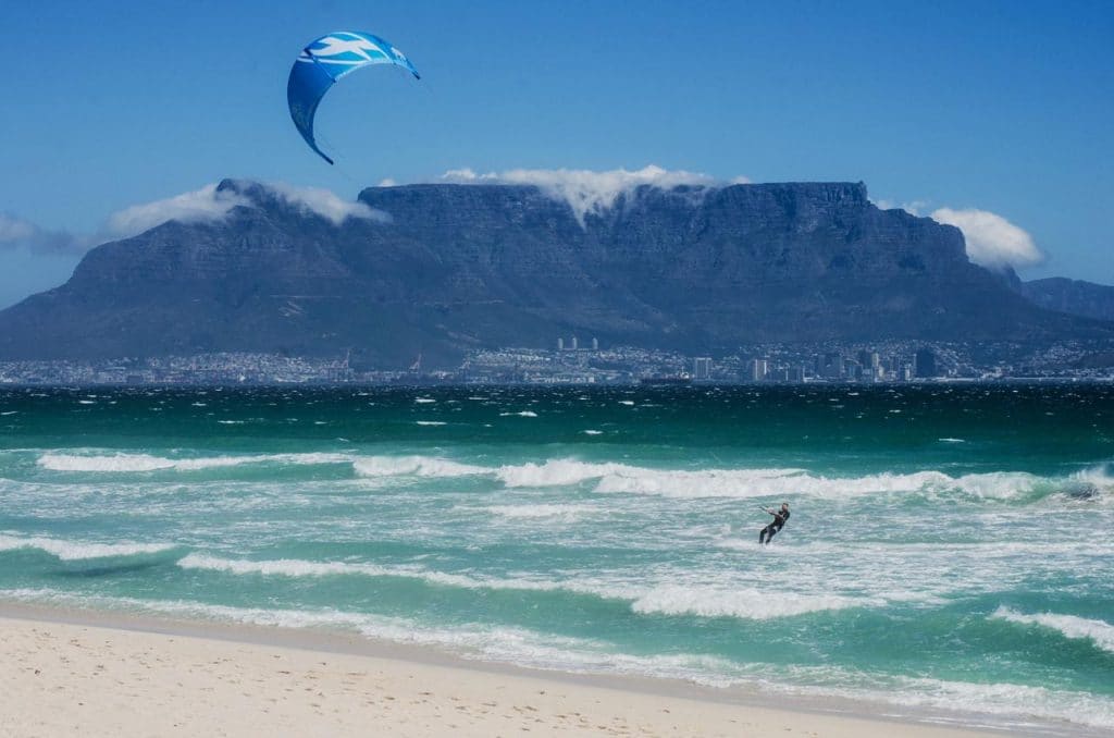 Bloubergstrand coastline